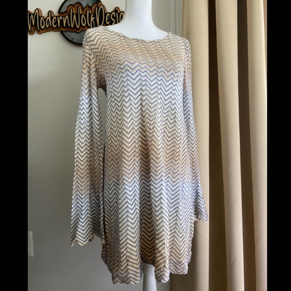 Free People - Long Sleeve Dress - M